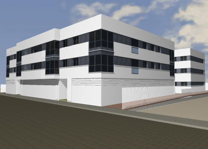 Concurso edificio residencial de 30 viviendas VPA en El Burgo de Ebro (Zaragoza)